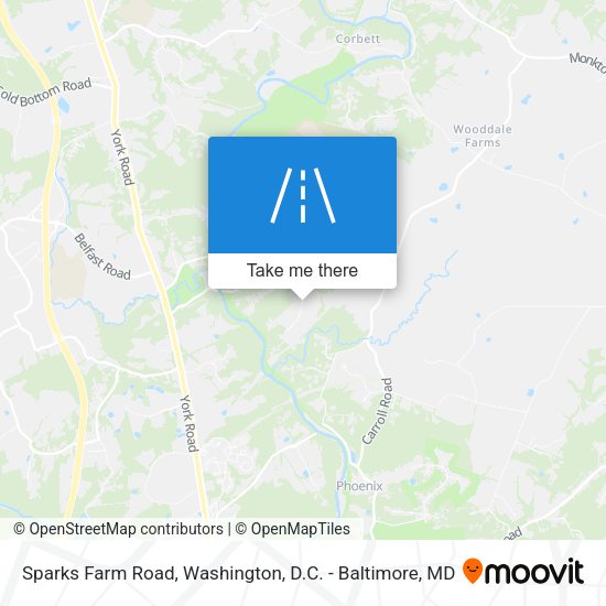 Mapa de Sparks Farm Road