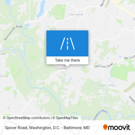 Mapa de Spicer Road