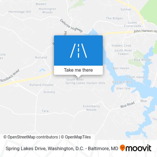 Mapa de Spring Lakes Drive