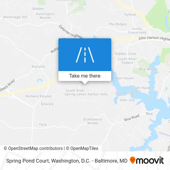 Spring Pond Court map