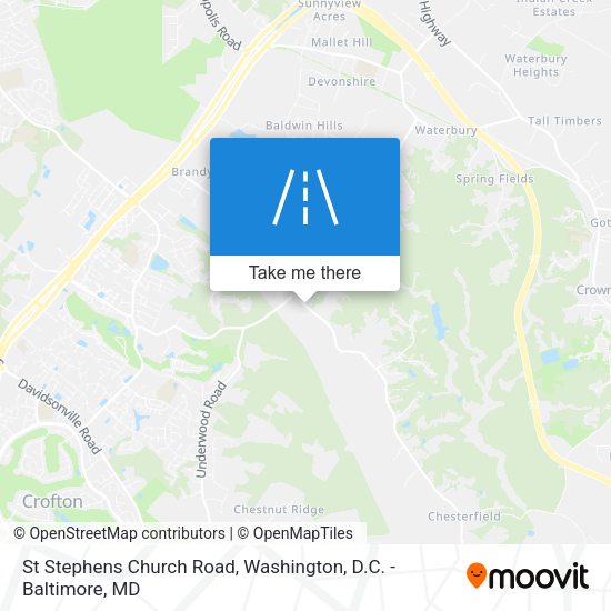 Mapa de St Stephens Church Road