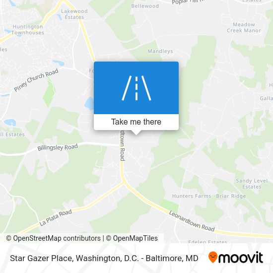 Mapa de Star Gazer Place