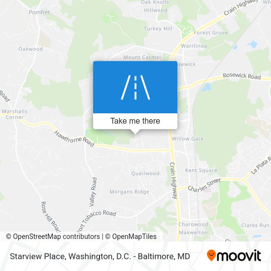 Starview Place map
