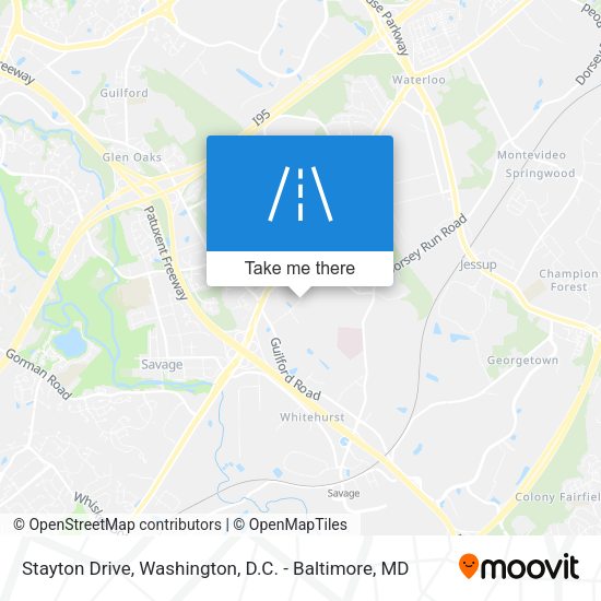 Mapa de Stayton Drive