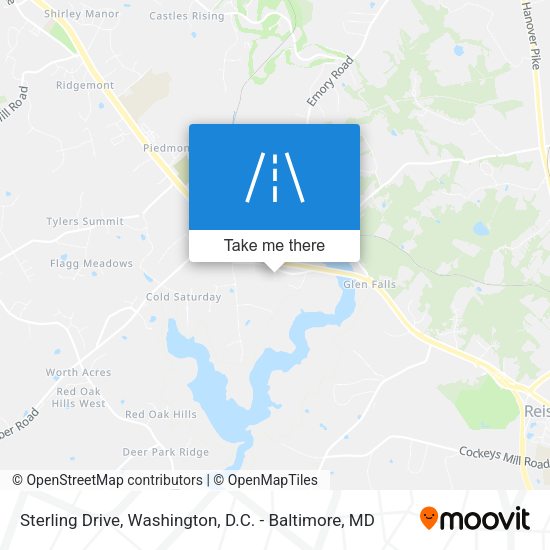 Mapa de Sterling Drive