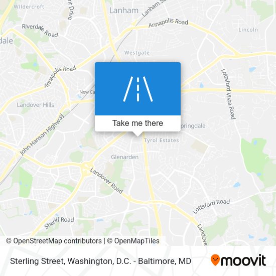 Mapa de Sterling Street