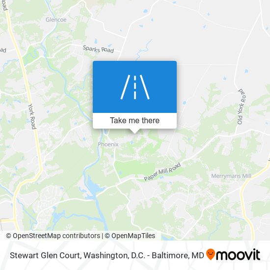 Mapa de Stewart Glen Court
