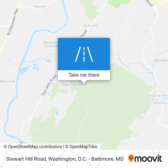 Stewart Hill Road map