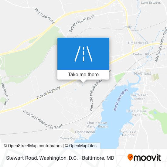 Stewart Road map