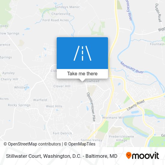 Mapa de Stillwater Court