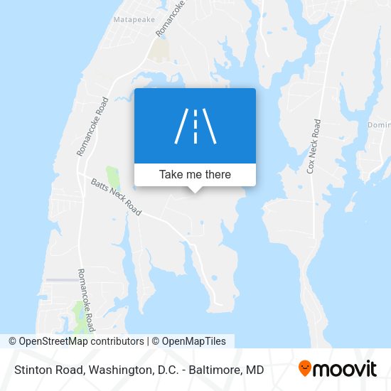 Stinton Road map
