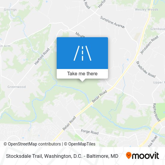 Stocksdale Trail map