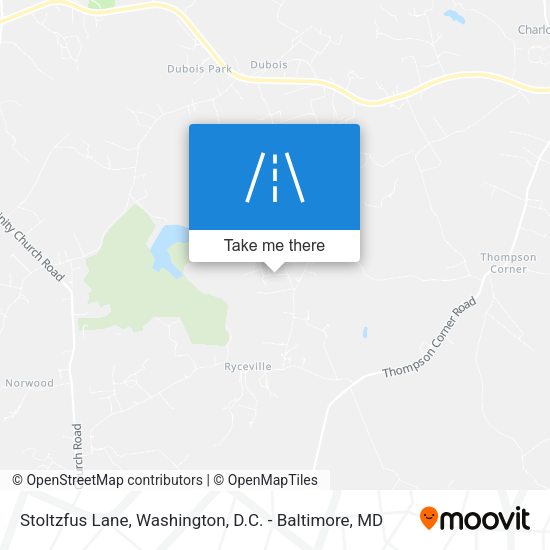 Stoltzfus Lane map