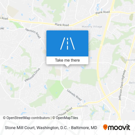 Stone Mill Court map