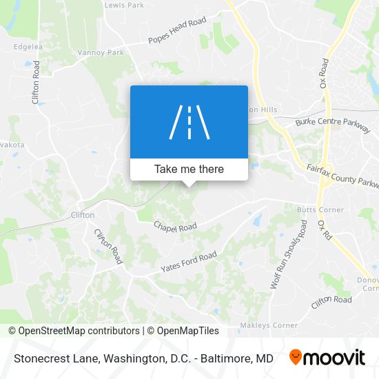 Stonecrest Lane map