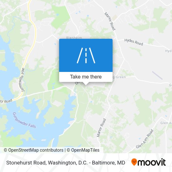 Mapa de Stonehurst Road