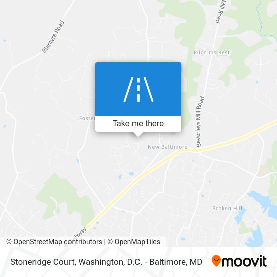 Mapa de Stoneridge Court