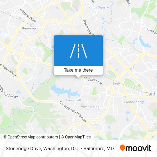 Stoneridge Drive map