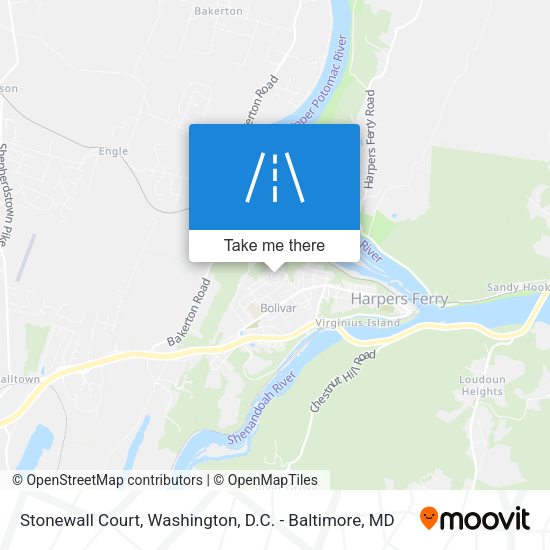 Mapa de Stonewall Court