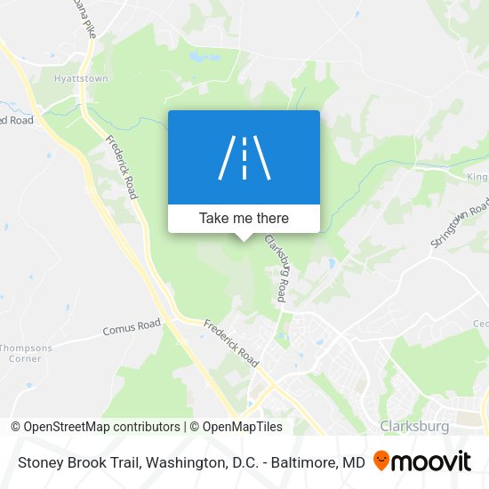 Stoney Brook Trail map