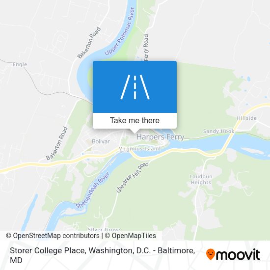 Mapa de Storer College Place