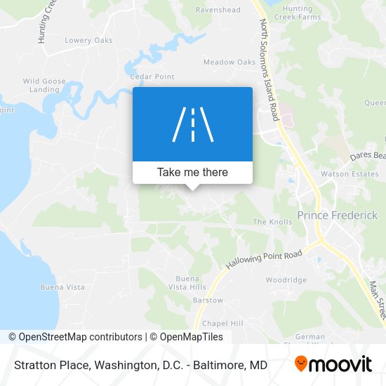 Stratton Place map