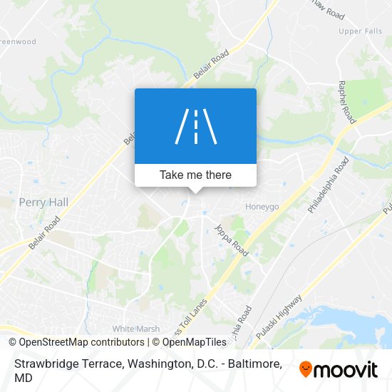 Mapa de Strawbridge Terrace