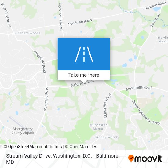 Mapa de Stream Valley Drive