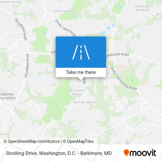 Strolling Drive map