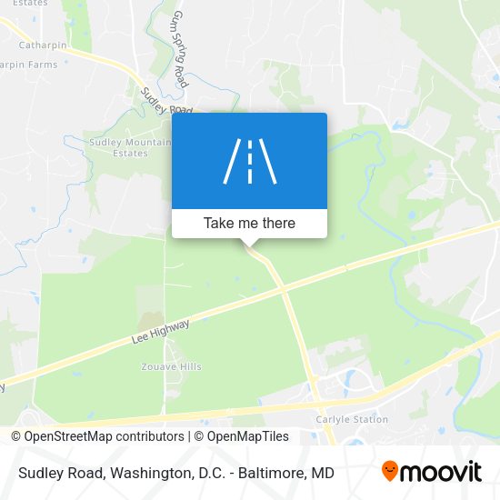 Mapa de Sudley Road