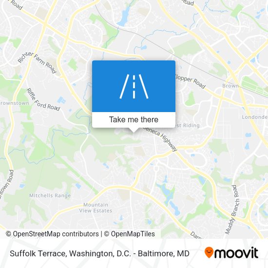 Suffolk Terrace map