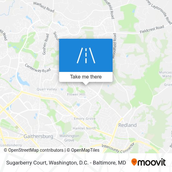 Sugarberry Court map