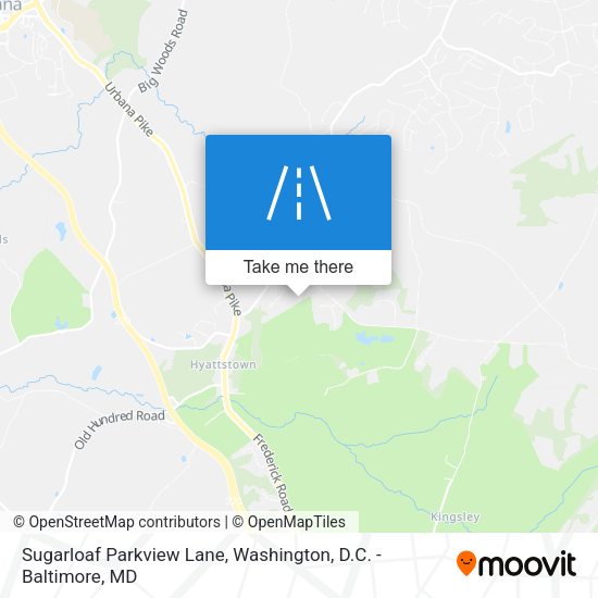 Mapa de Sugarloaf Parkview Lane