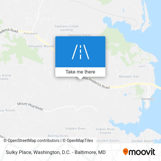 Sulky Place map