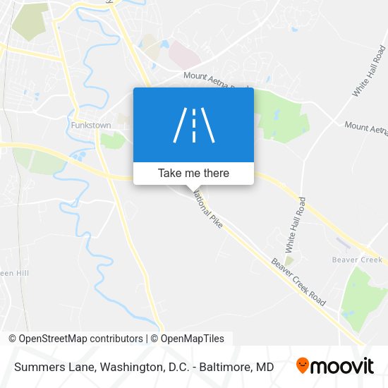 Mapa de Summers Lane