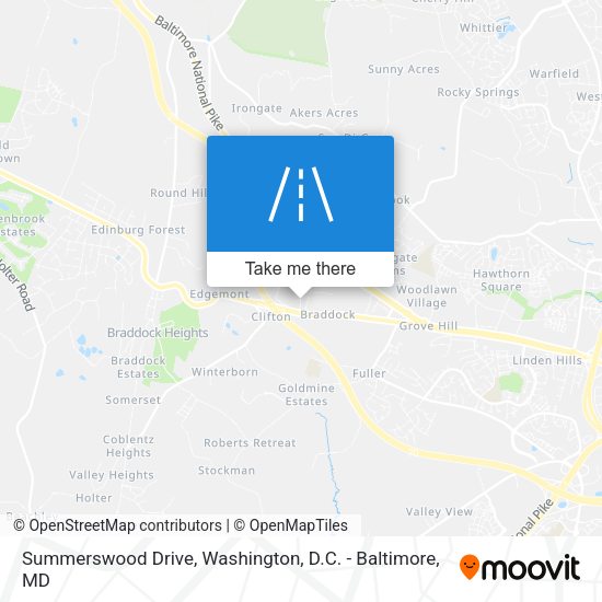 Mapa de Summerswood Drive
