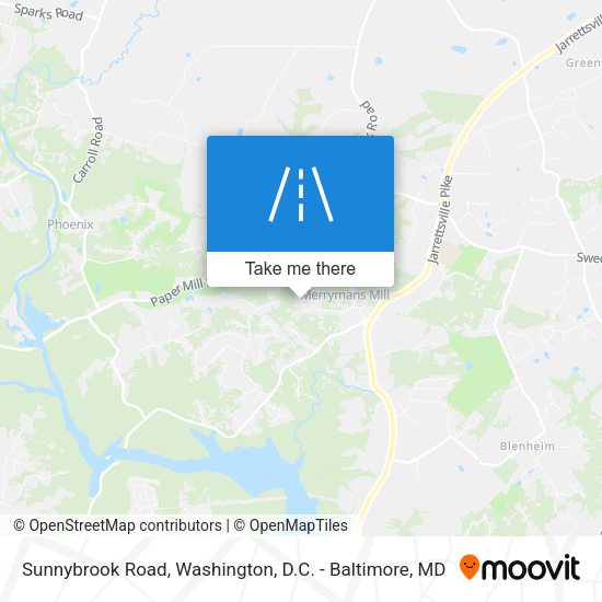 Mapa de Sunnybrook Road