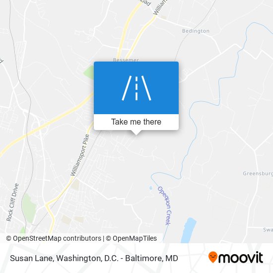 Susan Lane map