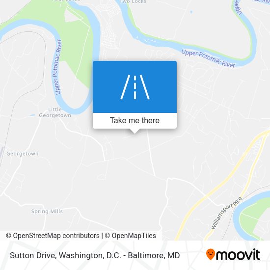 Mapa de Sutton Drive
