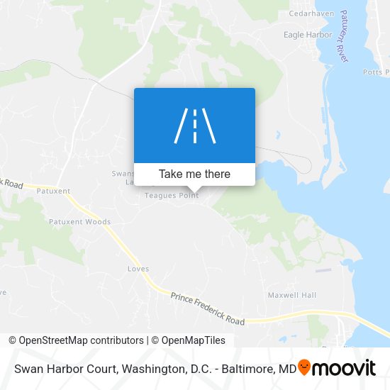 Swan Harbor Court map