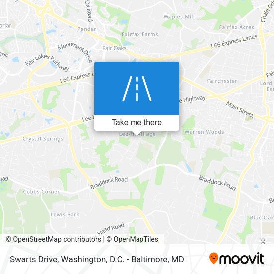 Swarts Drive map