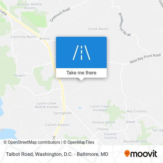 Talbot Road map
