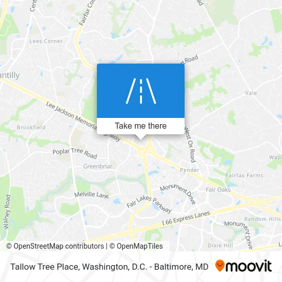 Tallow Tree Place map