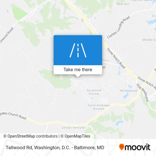 Mapa de Tallwood Rd