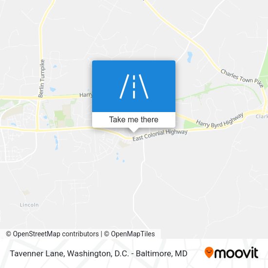 Tavenner Lane map
