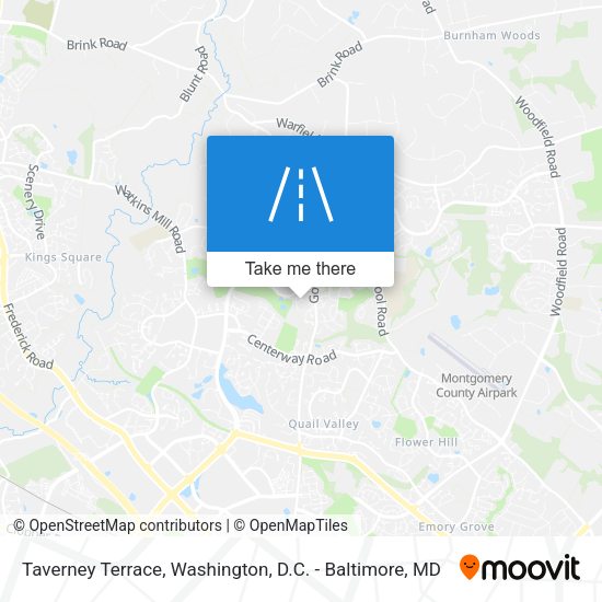 Mapa de Taverney Terrace