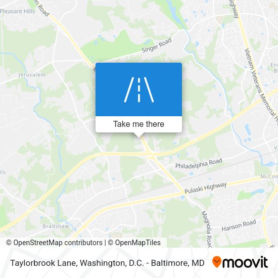 Taylorbrook Lane map