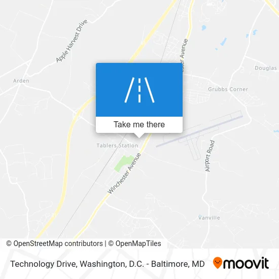 Technology Drive map
