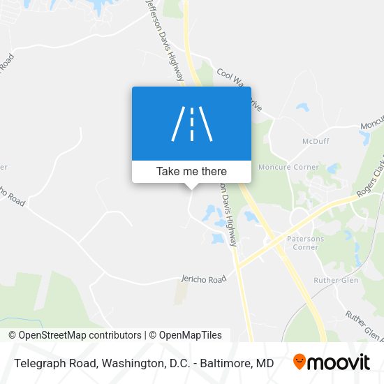 Mapa de Telegraph Road