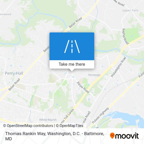Mapa de Thomas Rankin Way